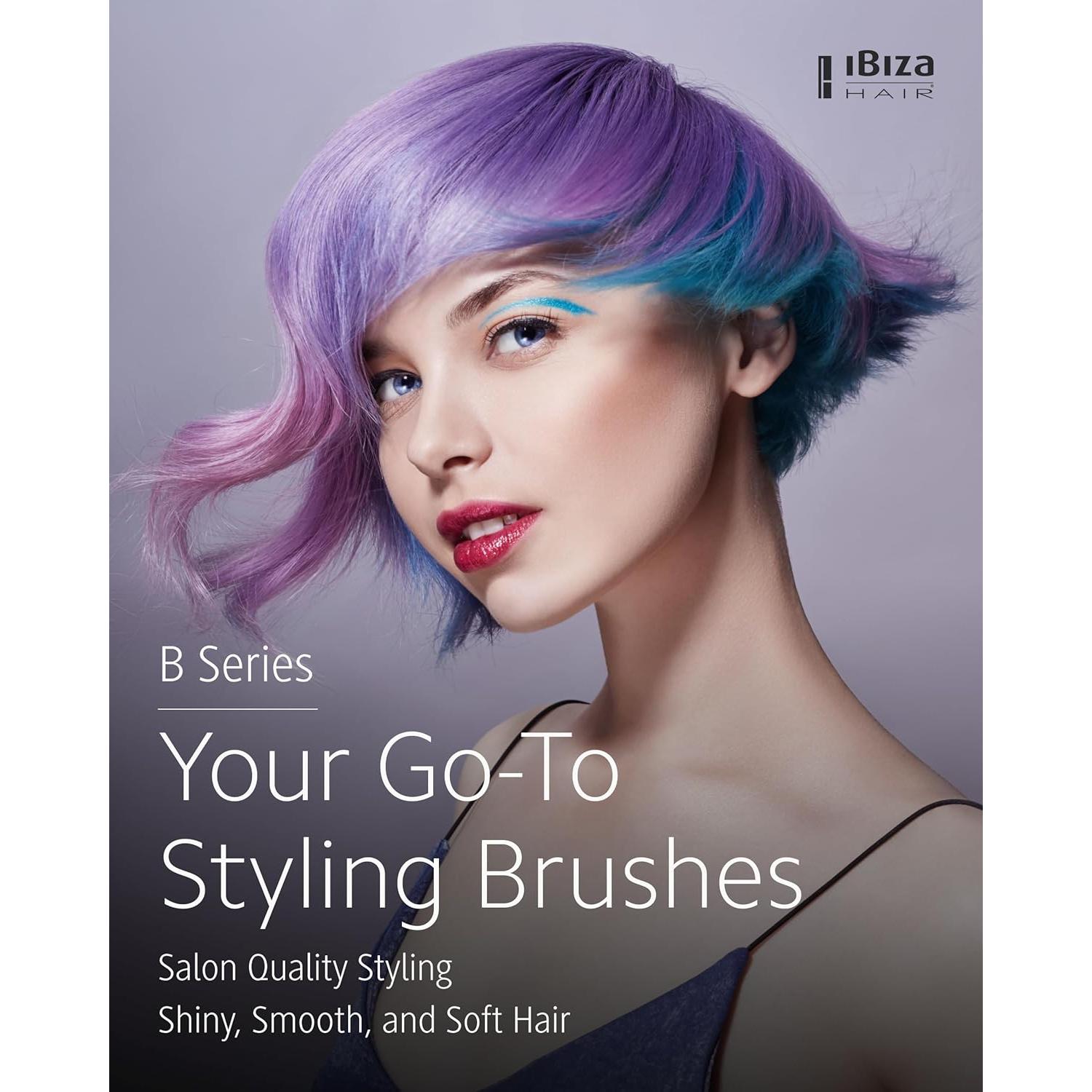 Cepillo Redondo Ibiza Hair B2 35mm Cerda Jabalí y Corcho