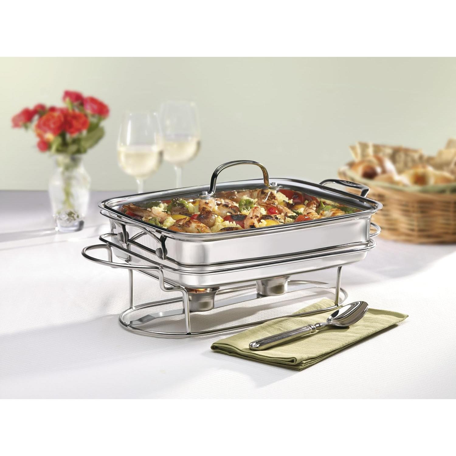 Servidor Buffet Cuisinart 7BSRT-31 Acero Inoxidable 5 Cuartos