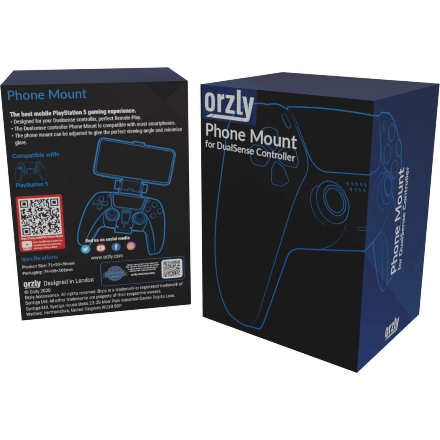 Soporte Ajustable para Móvil Orzly PS5 - Compatible DualSense