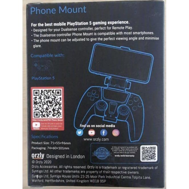 Soporte Ajustable para Móvil Orzly PS5 - Compatible DualSense