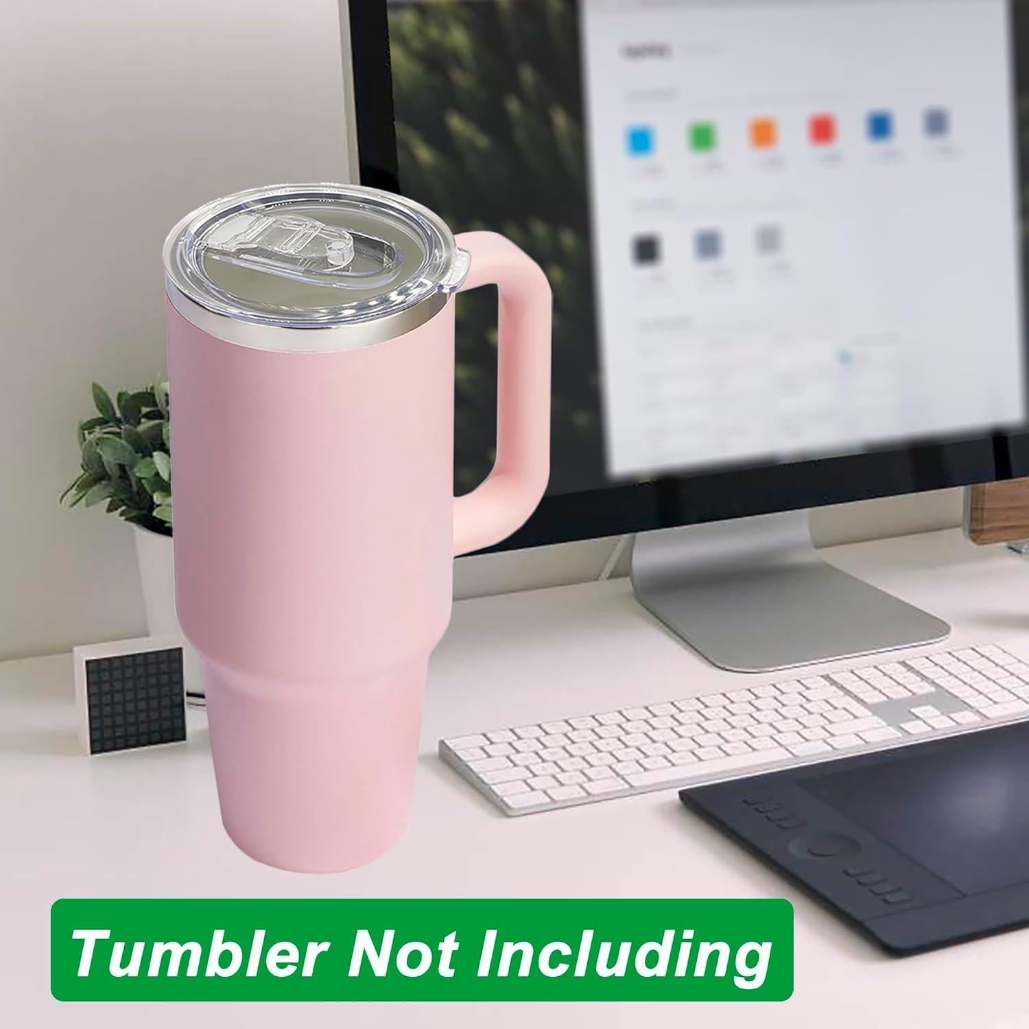 Tapa de Reemplazo para Tumbler Hydro Flask 40oz Dasezsdt 2Pcs
