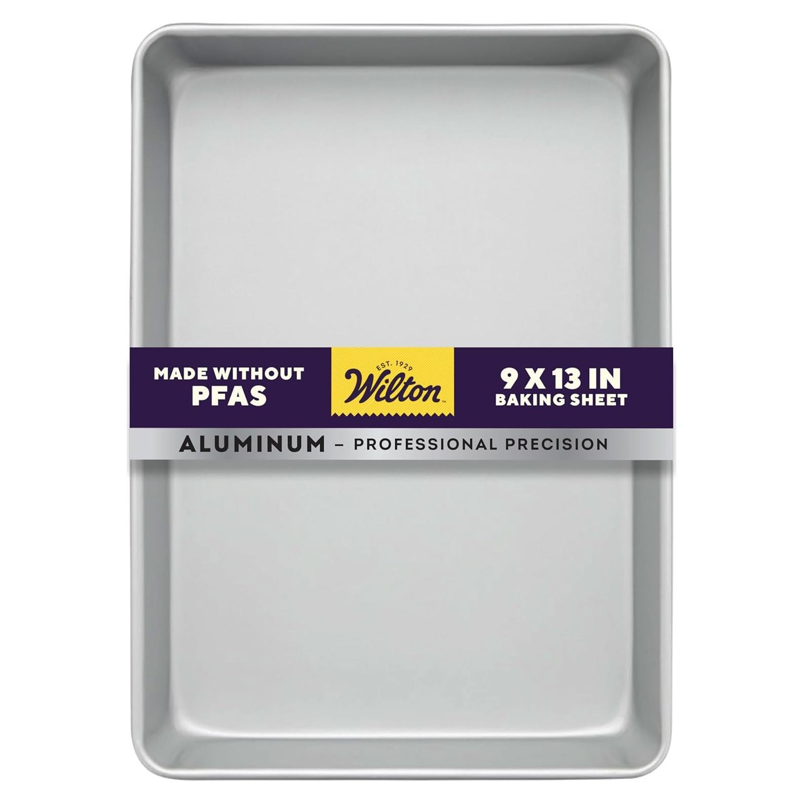 Bandeja Rectangular de Aluminio Wilton 23x33 cm Sin PFAS