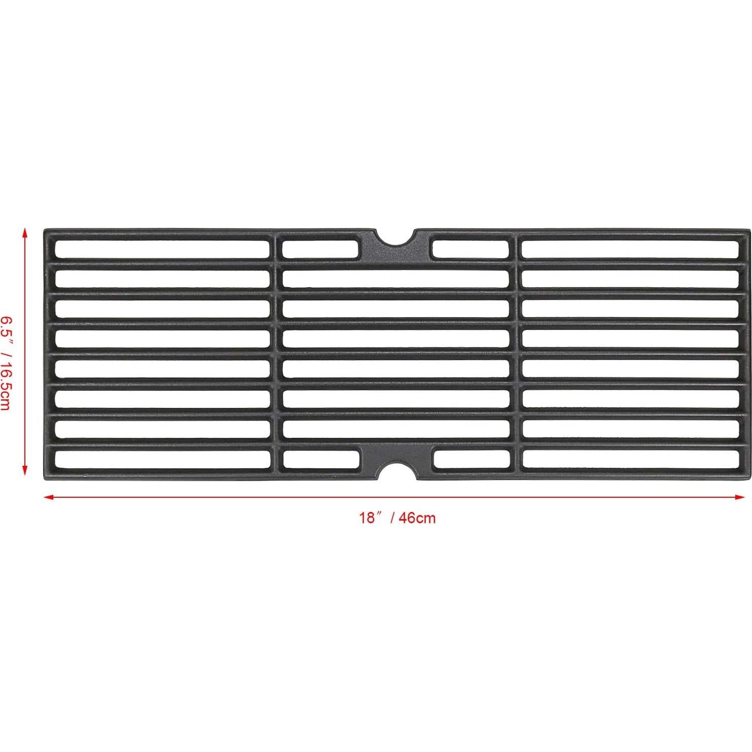 Rejillas de Parrilla Utheer 18" Hierro Fundido para Charbroil