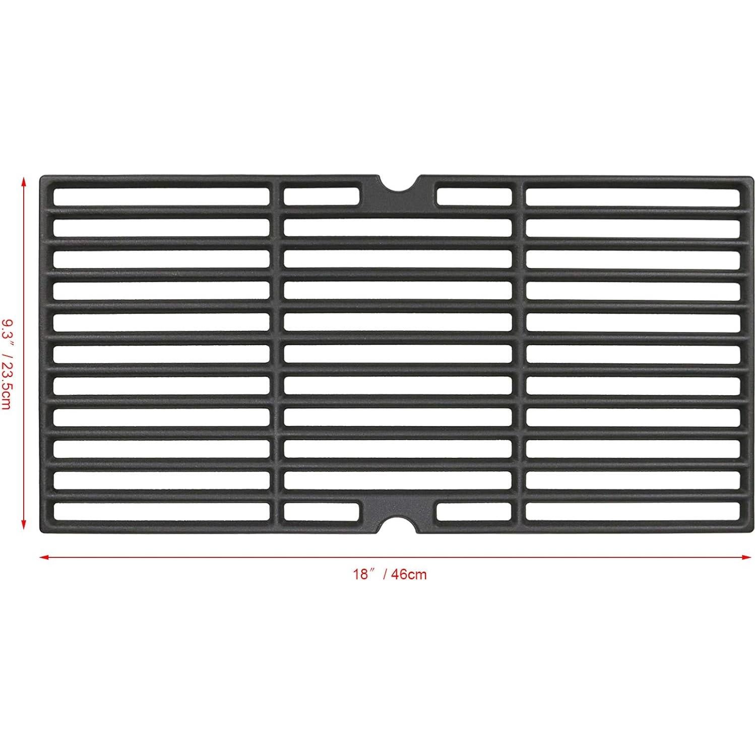 Rejillas de Parrilla Utheer 18" Hierro Fundido para Charbroil