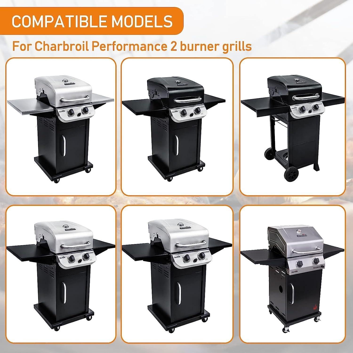 Rejillas de Parrilla Utheer 18" Hierro Fundido para Charbroil