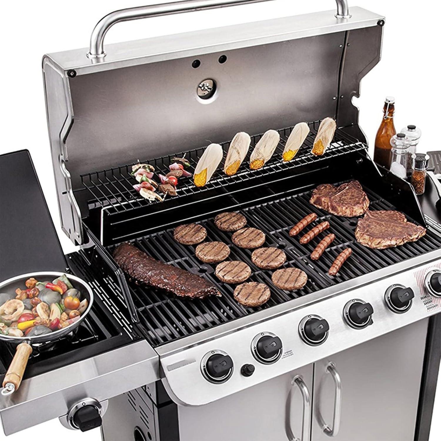 Rejillas de Parrilla Utheer 18" Hierro Fundido para Charbroil