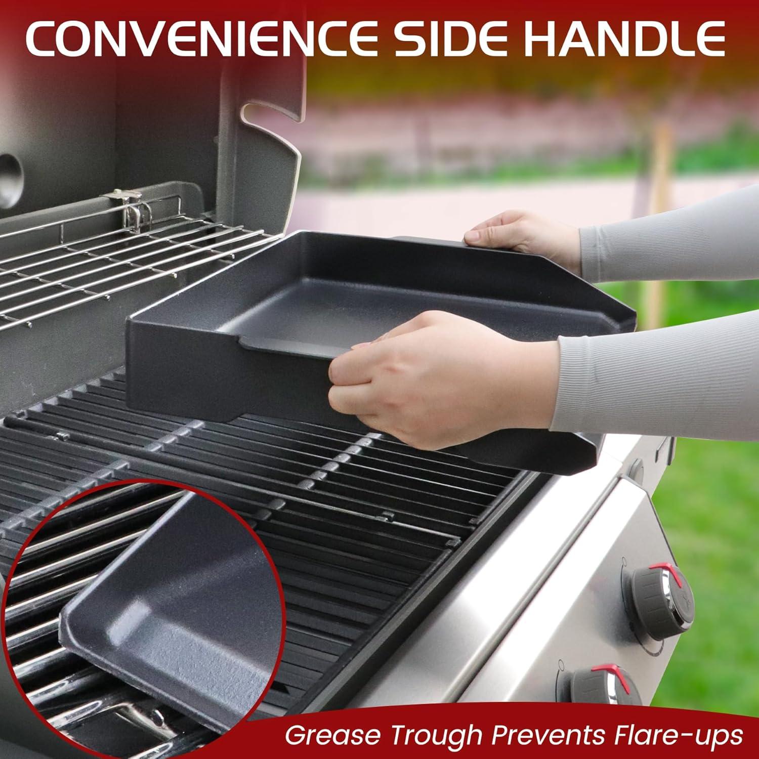 Plancha de Hierro Fundido Unidanho 43x33 cm para Parrilla Gas