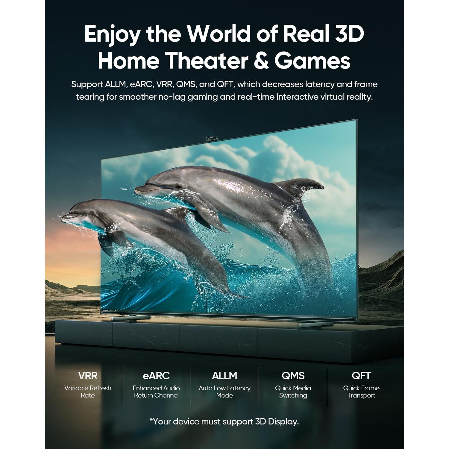 Cable HDMI 8K Ultra Alta Velocidad 0.5M Shkiby 48Gbps