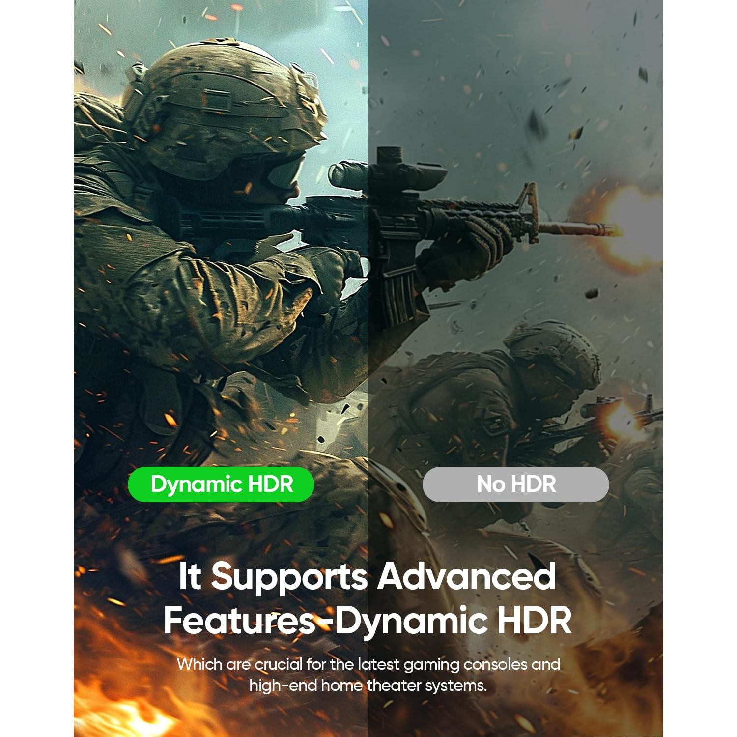 Cable HDMI 8K Ultra Alta Velocidad 0.5M Shkiby 48Gbps