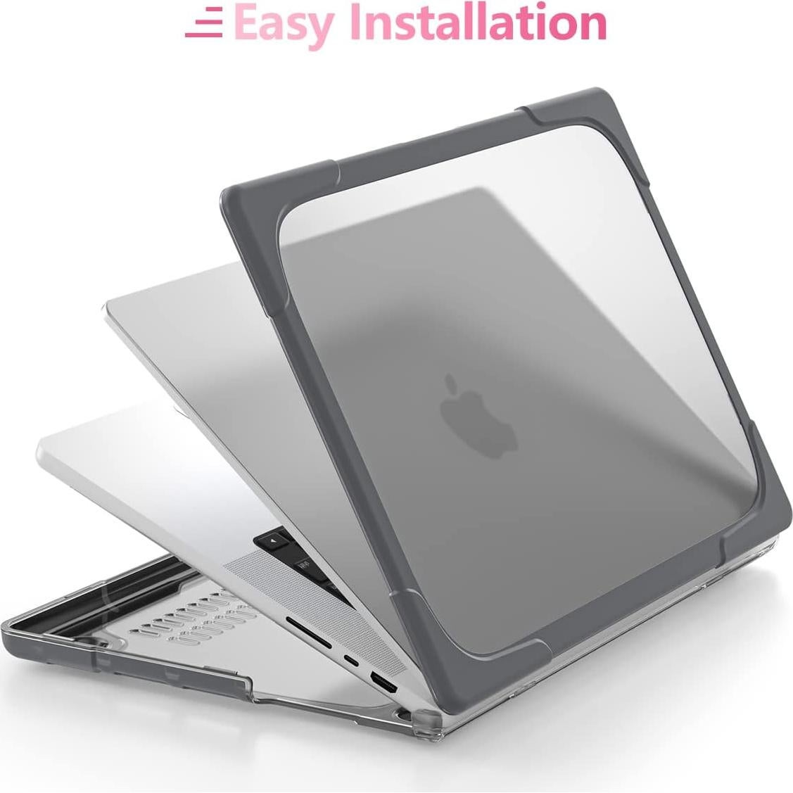 Funda Dura Batianda para MacBook Pro 14" 2023 Gris