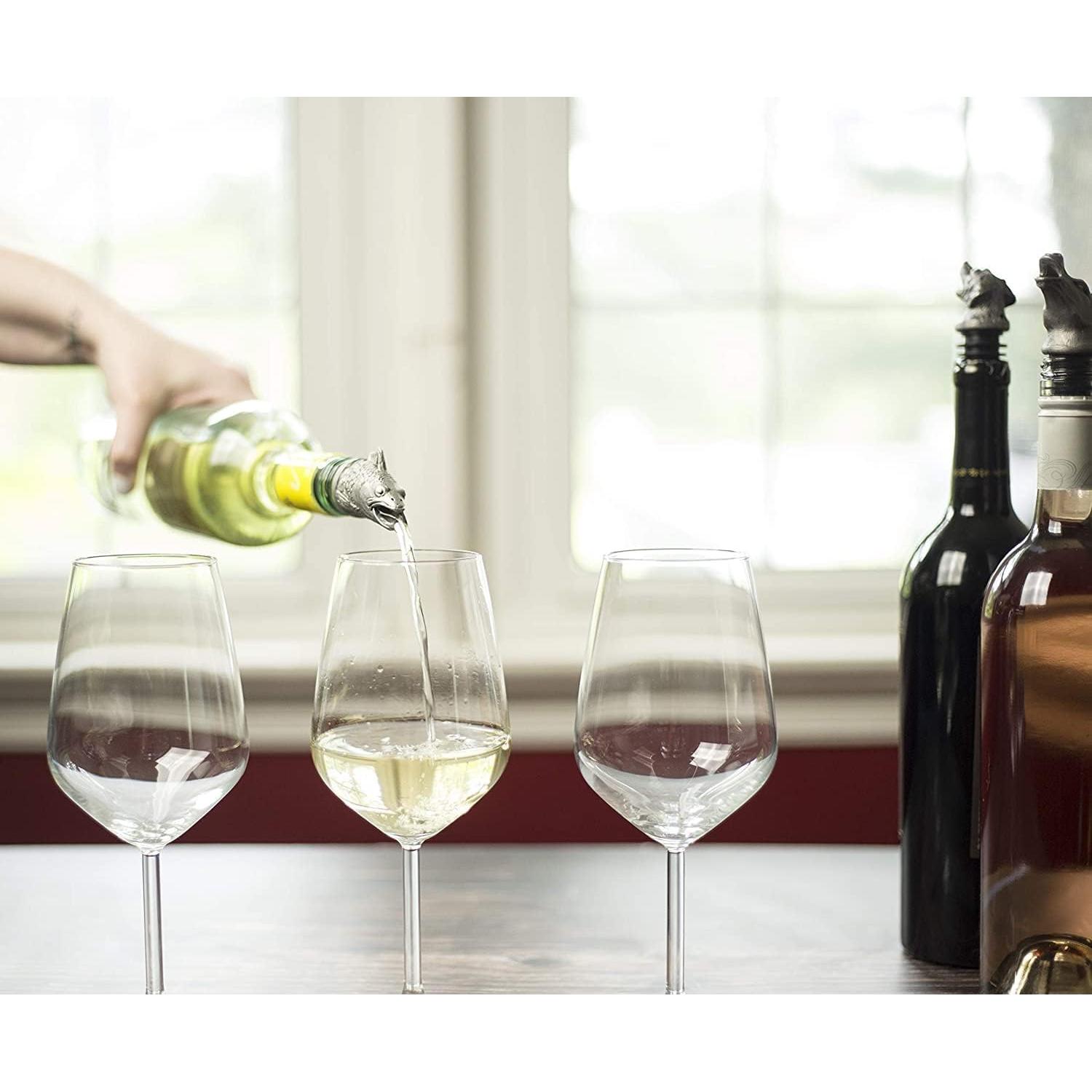 Vertedor de Vino TXOKO de Acero Inoxidable - Aerador y Decantador