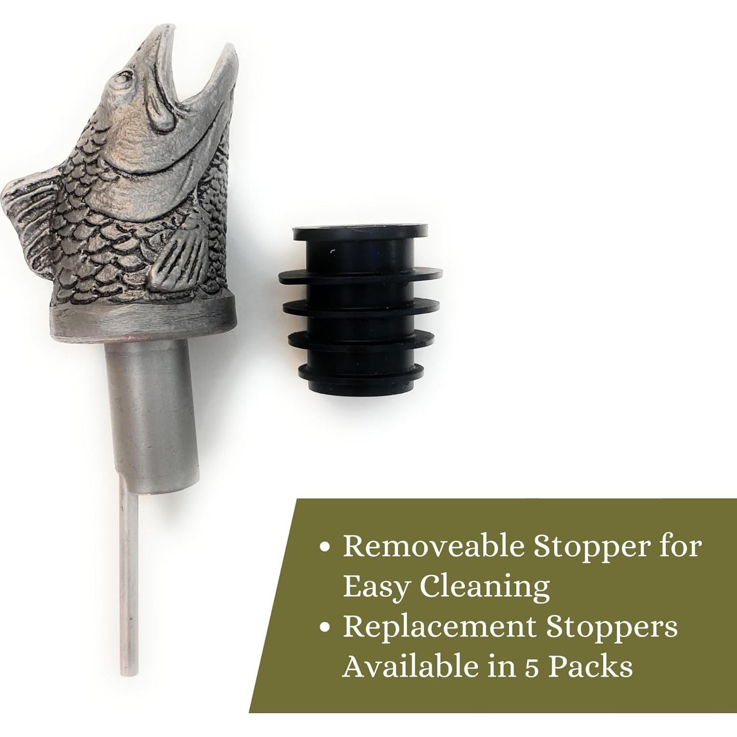 Vertedor de Vino TXOKO de Acero Inoxidable - Aerador y Decantador