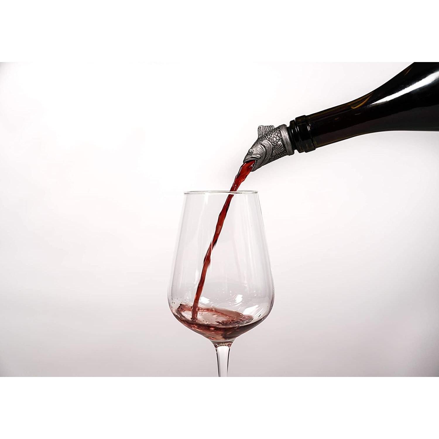 Vertedor de Vino TXOKO de Acero Inoxidable - Aerador y Decantador