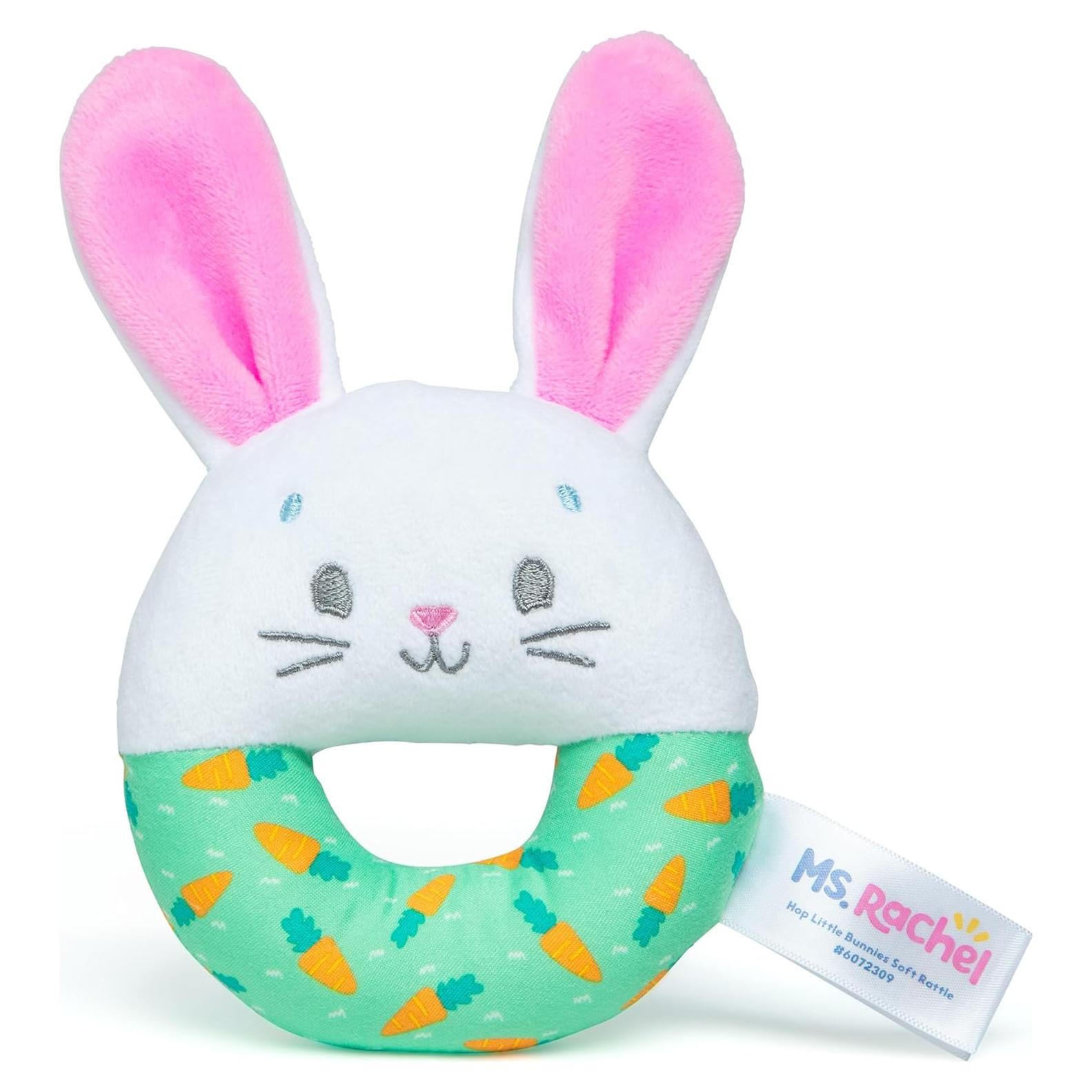 Sonajero Sensorial Ms. Rachel Hop Little Bunnies 17.8cm
