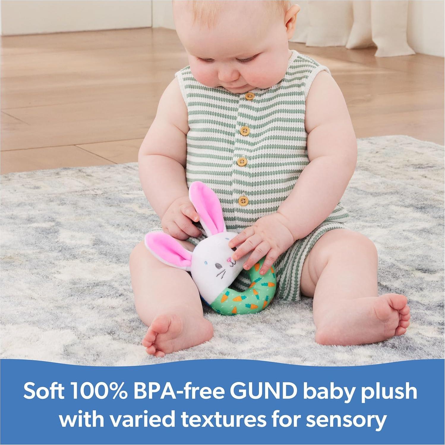 Sonajero Sensorial Ms. Rachel Hop Little Bunnies 17.8cm