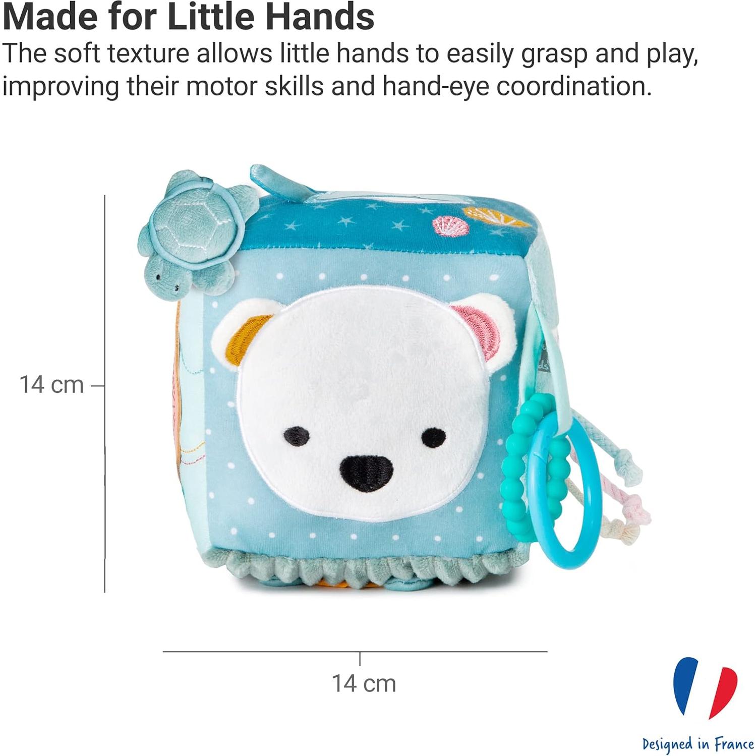 Cubo de Actividad Suave Little Big Friends Océano 178g