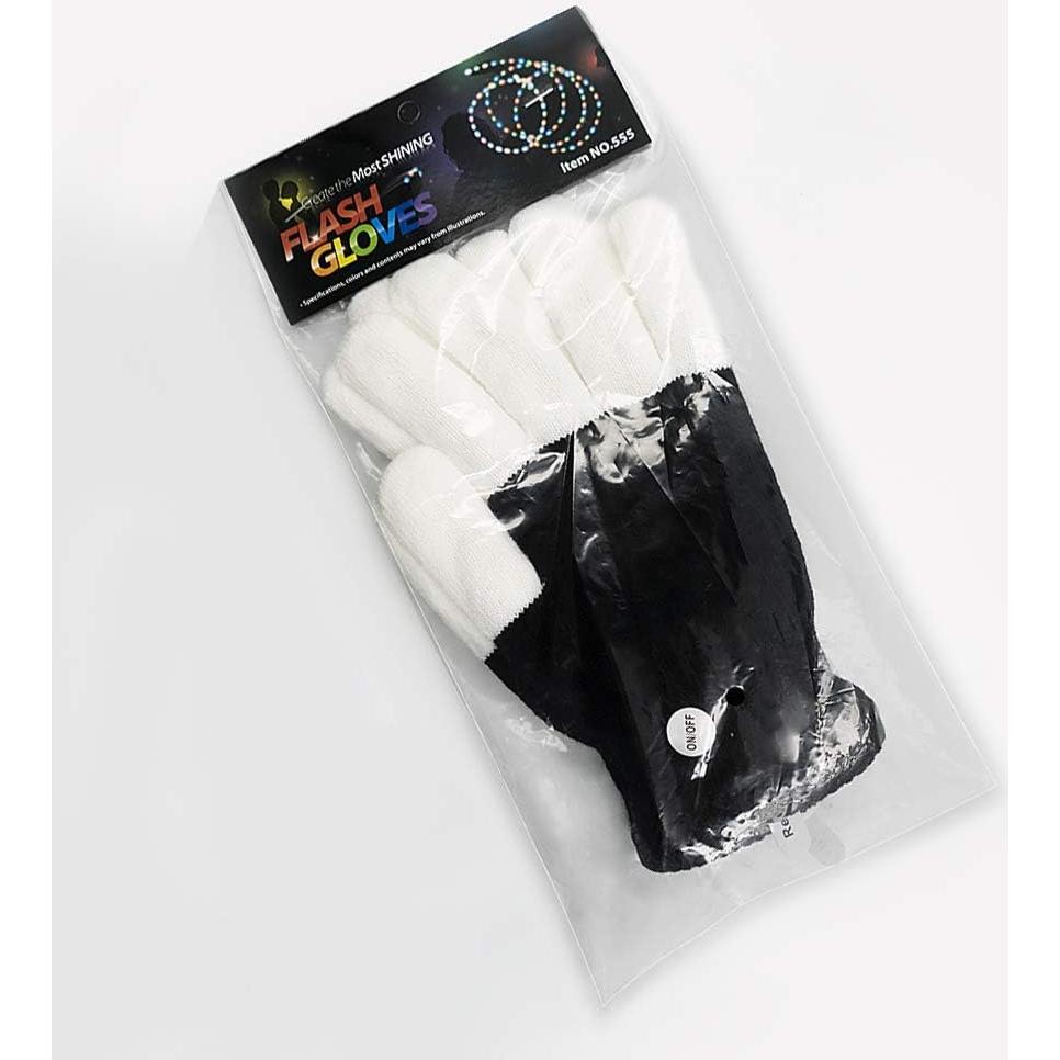 Guantes LED Coloridos Luwint para Adultos y Niños - 6 Modos