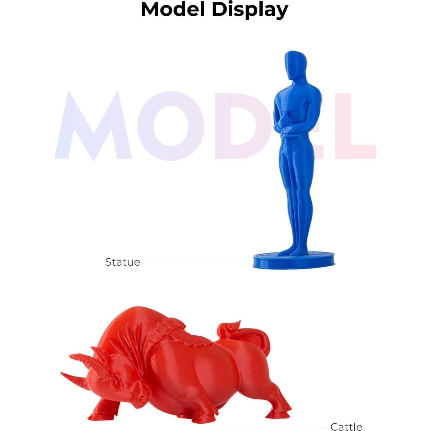 Filamento PETG Creality 1.75mm 1kg Negro Alta Resistencia