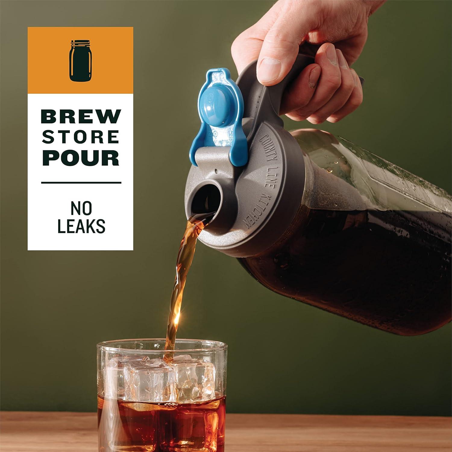 Tapa de Vertido Abatible County Line Kitchen - Naranja 1 Paquete