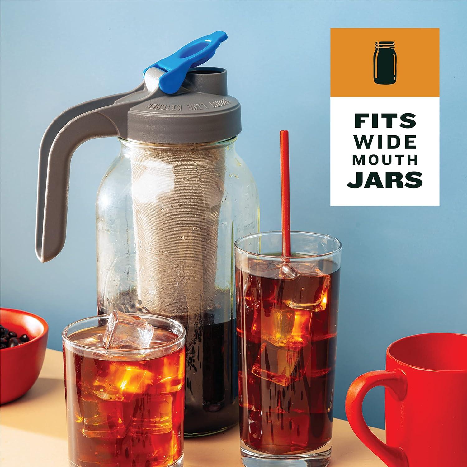 Tapa de Vertido Abatible County Line Kitchen - Naranja 1 Paquete