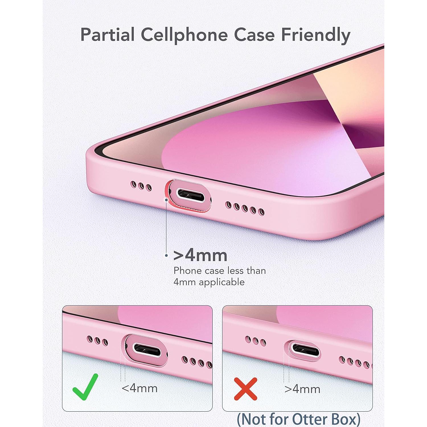 Cargador Portátil Charmast 5000mAh Carga Rápida 20W Rosa