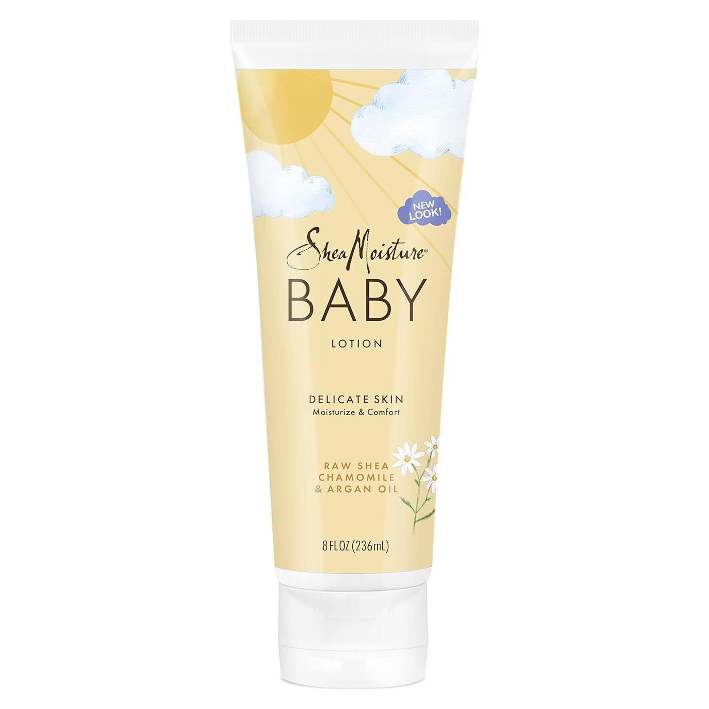 Loción para Bebés SheaMoisture 226g con Manteca de Karité y Manzanilla