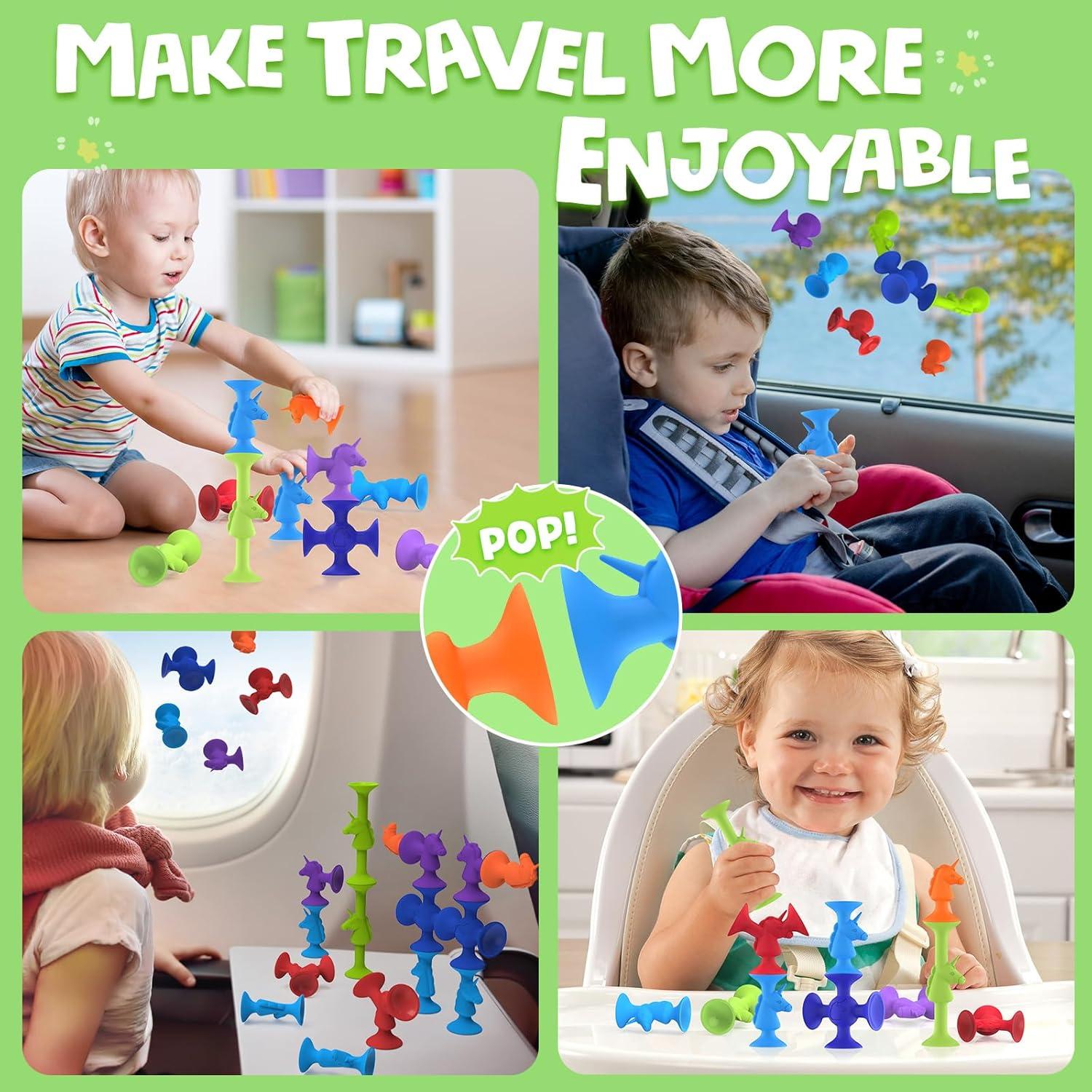 Juguetes de baño Guibola Unicornio 11 Piezas para Niños 3+