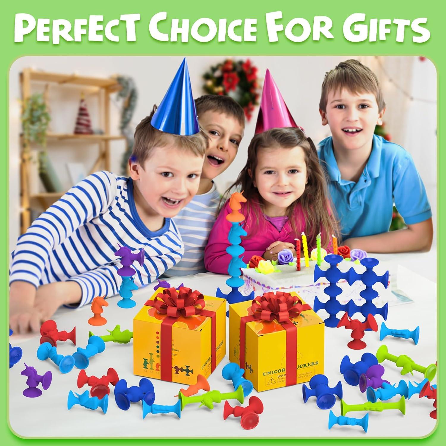 Juguetes de baño Guibola Unicornio 11 Piezas para Niños 3+