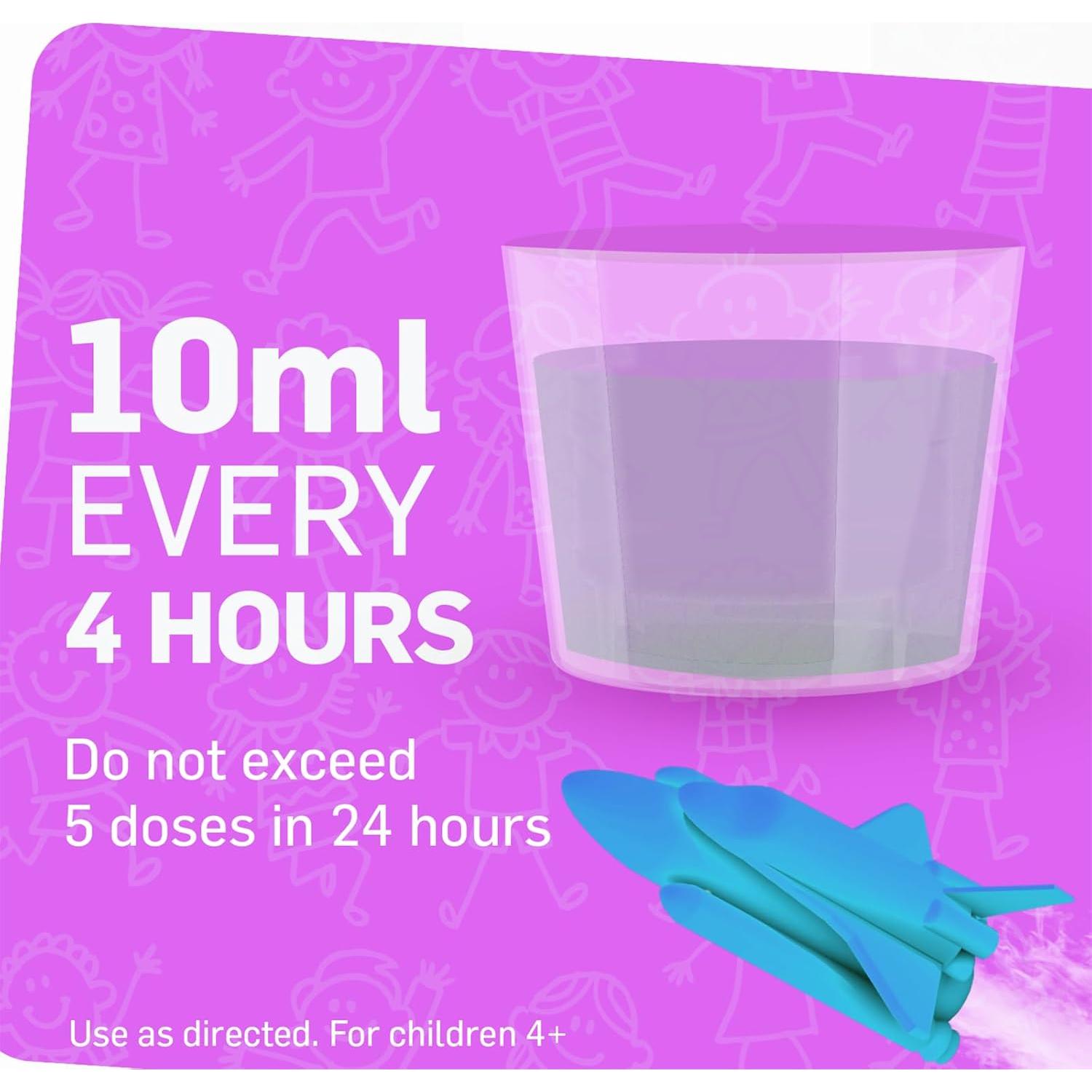 Jarabe para la tos infantil TUKOL 118.3 ml - Sabor uva