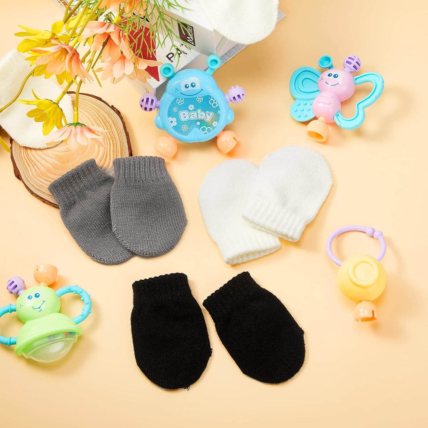 9 Pares de Manoplas de Invierno para Bebés SATINIOR - 0-6 Meses
