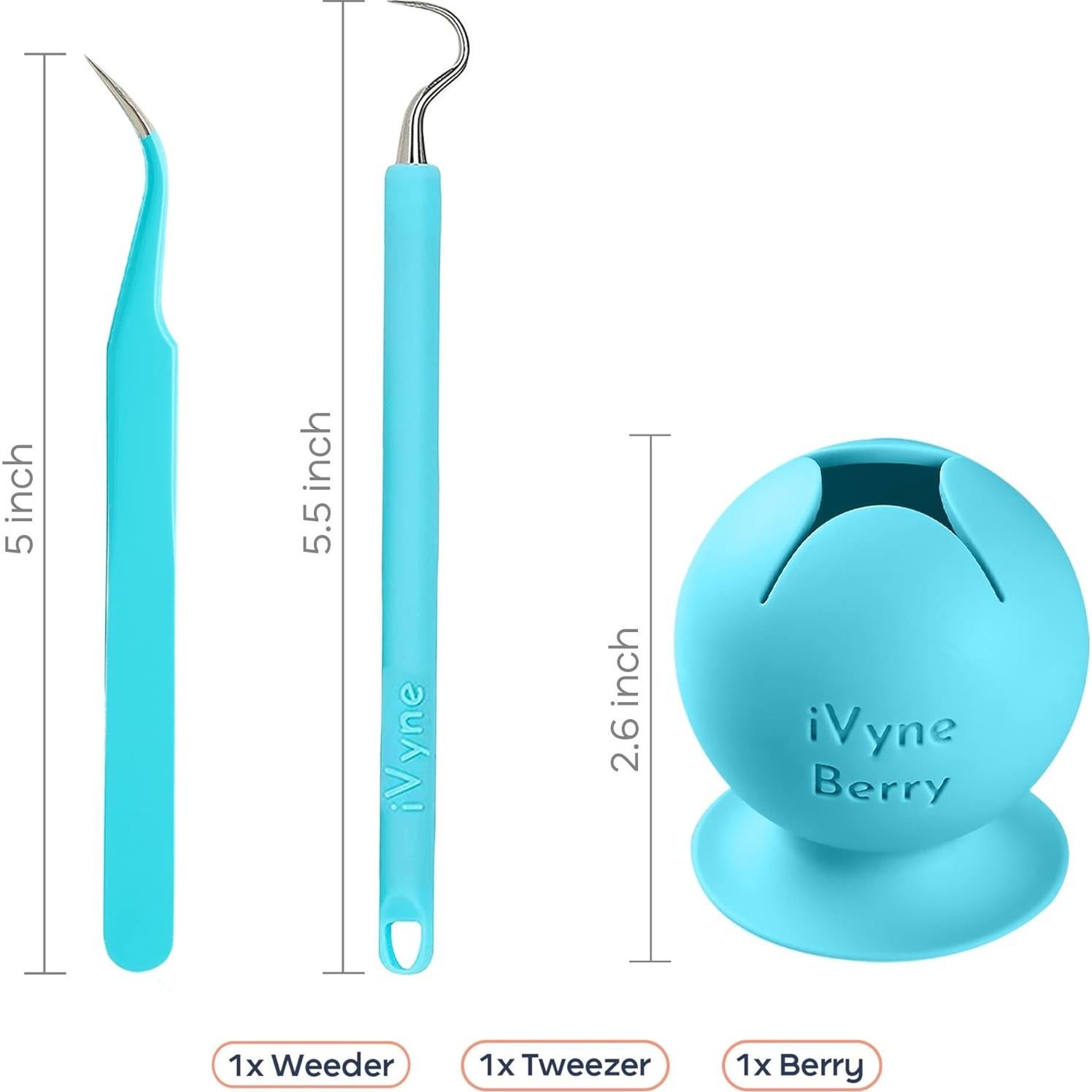 iVyne Berry y Herramientas de Desmalezado - Azul