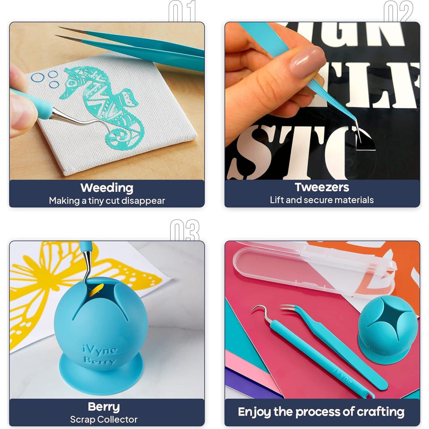 iVyne Berry y Herramientas de Desmalezado - Azul