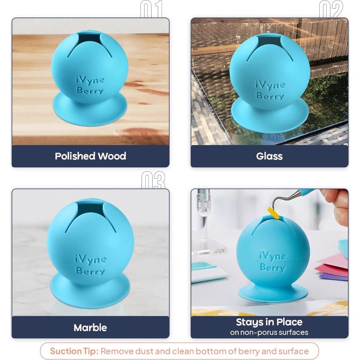 iVyne Berry y Herramientas de Desmalezado - Azul