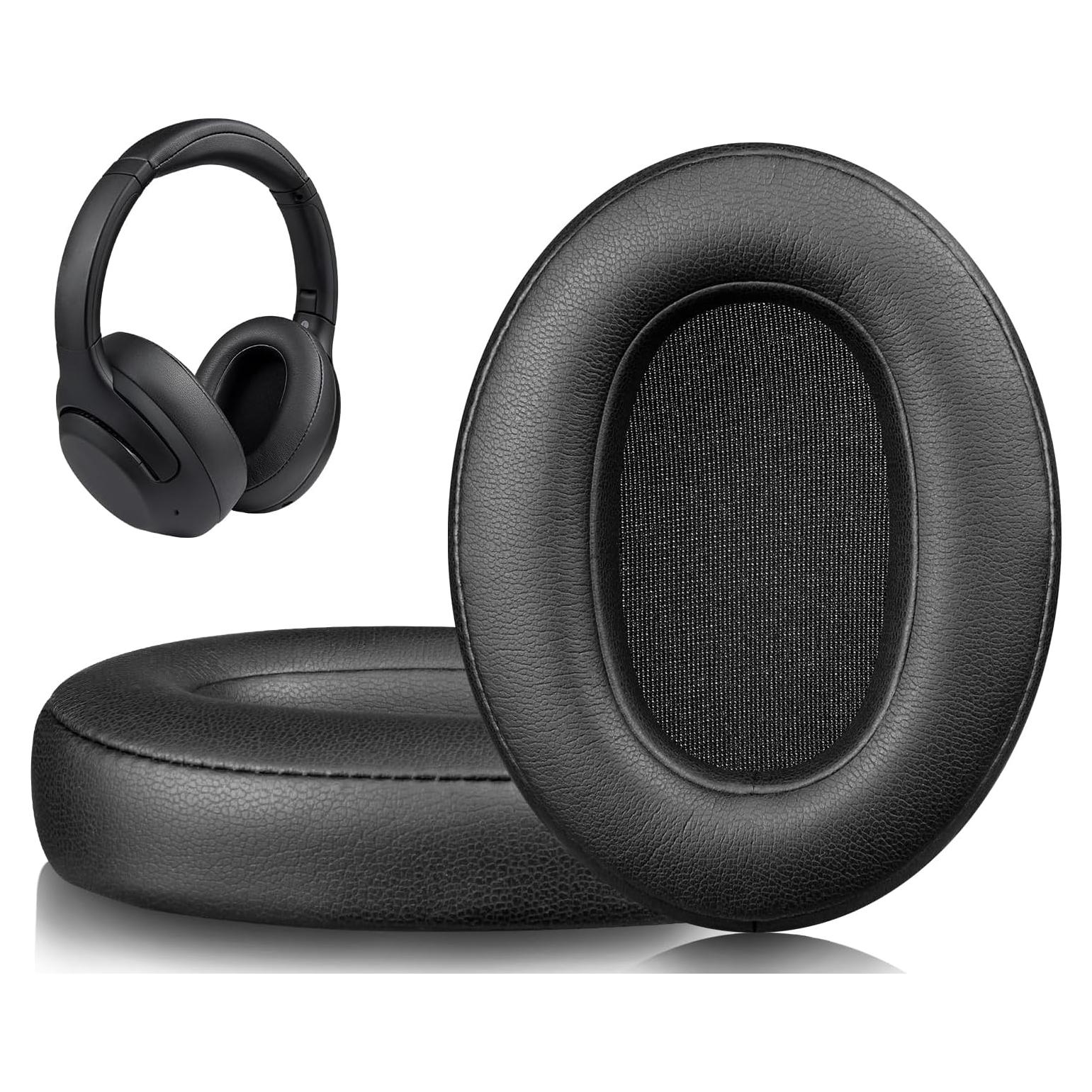 Almohadillas SOULWIT para Auriculares Sony WH-XB900N - Negro