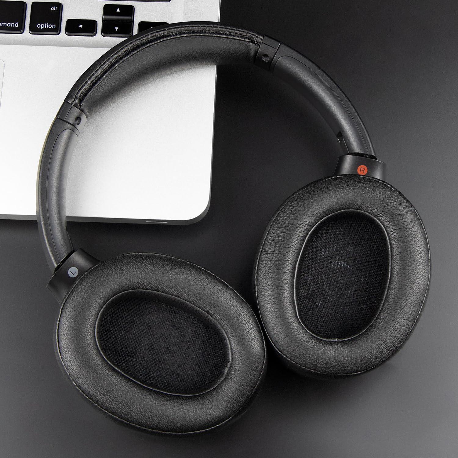 Almohadillas SOULWIT para Auriculares Sony WH-XB900N - Negro