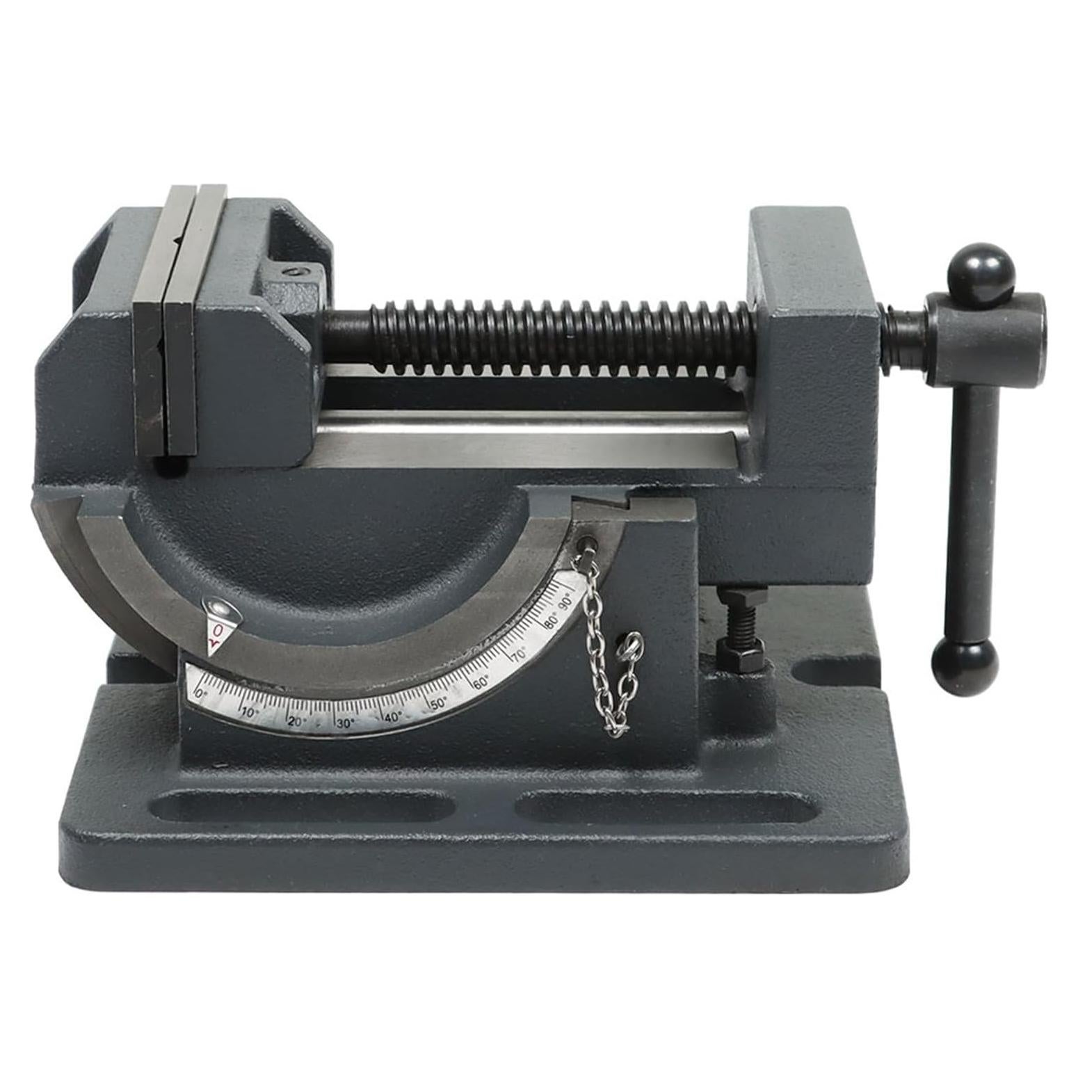 Vise de Taladro Inclinable Findmall 76mm Acero Hierro