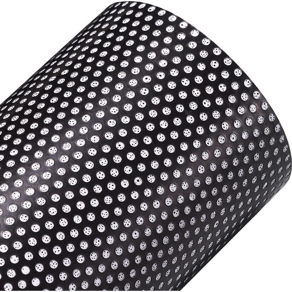 Película de Ventana Perforada Negra XhuangTech 30x120 cm