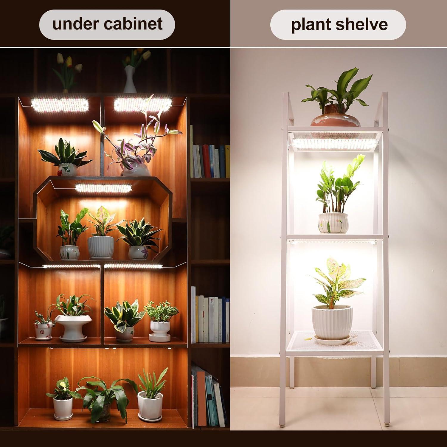 Paquete de 3 Luces LED de Panel Plano Orchbloom 30W para Cultivo