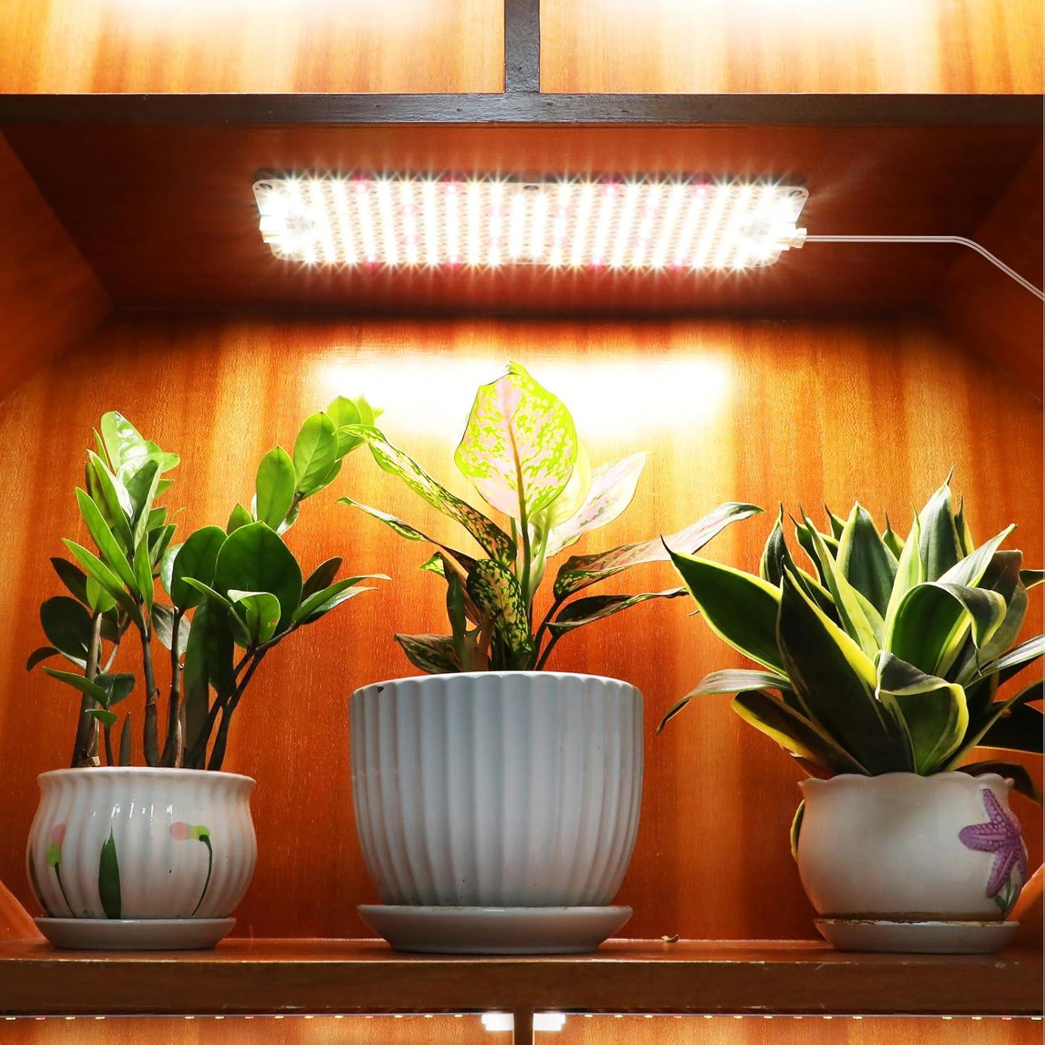 Paquete de 3 Luces LED de Panel Plano Orchbloom 30W para Cultivo