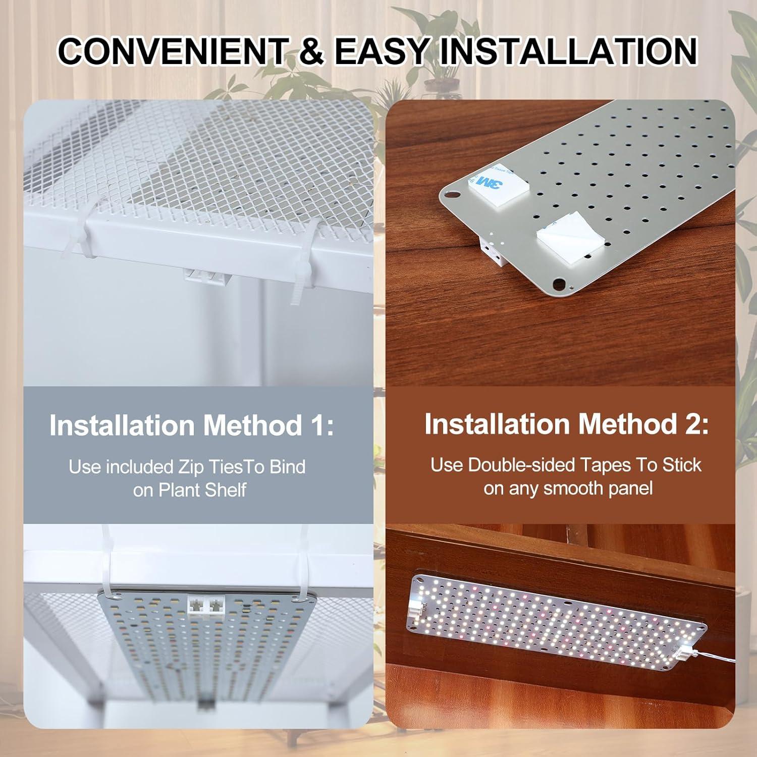 Paquete de 3 Luces LED de Panel Plano Orchbloom 30W para Cultivo