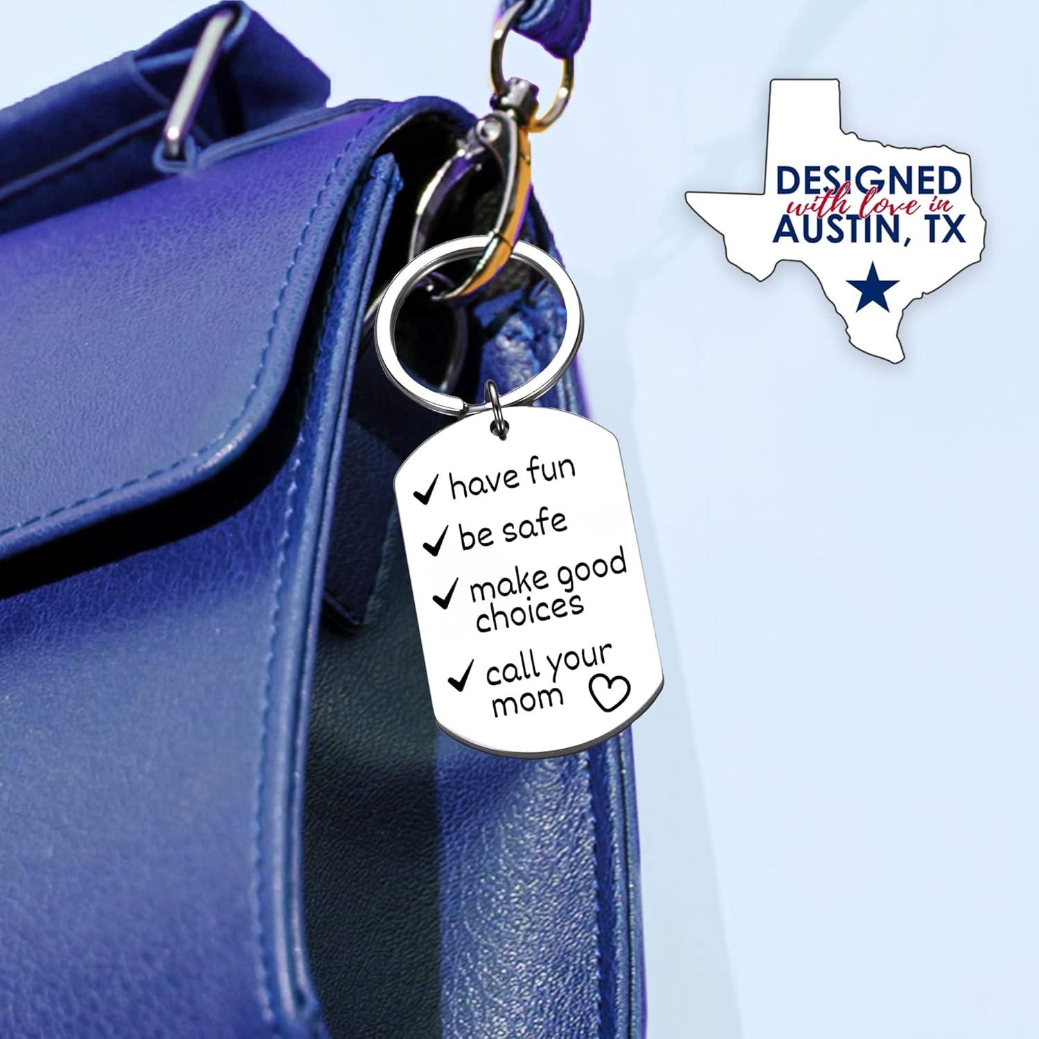 Llavero Divertido de Acero Inoxidable Vila - Regalo Unisex