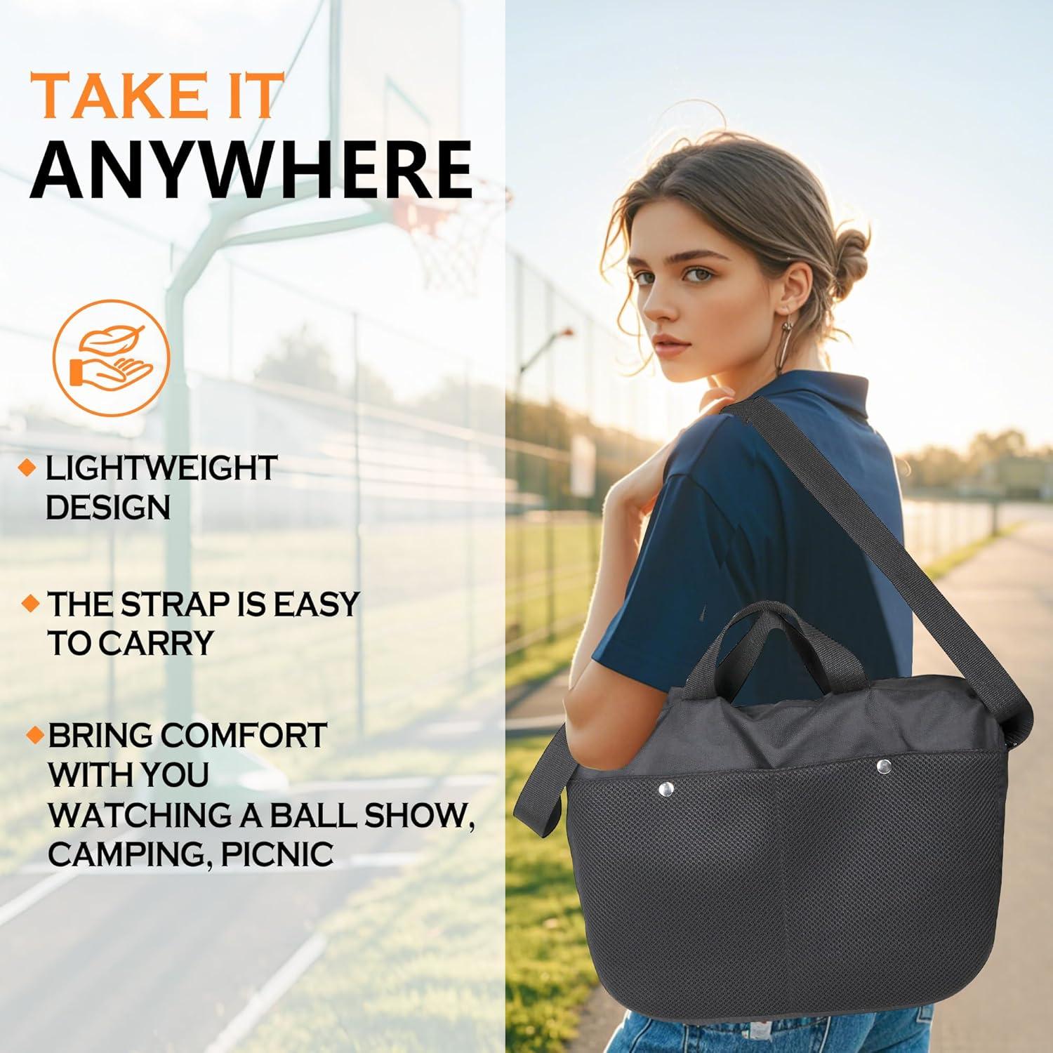 Asiento de Estadio Calentado ELEGANTLIFE - Plegable, 3 Niveles de Calor