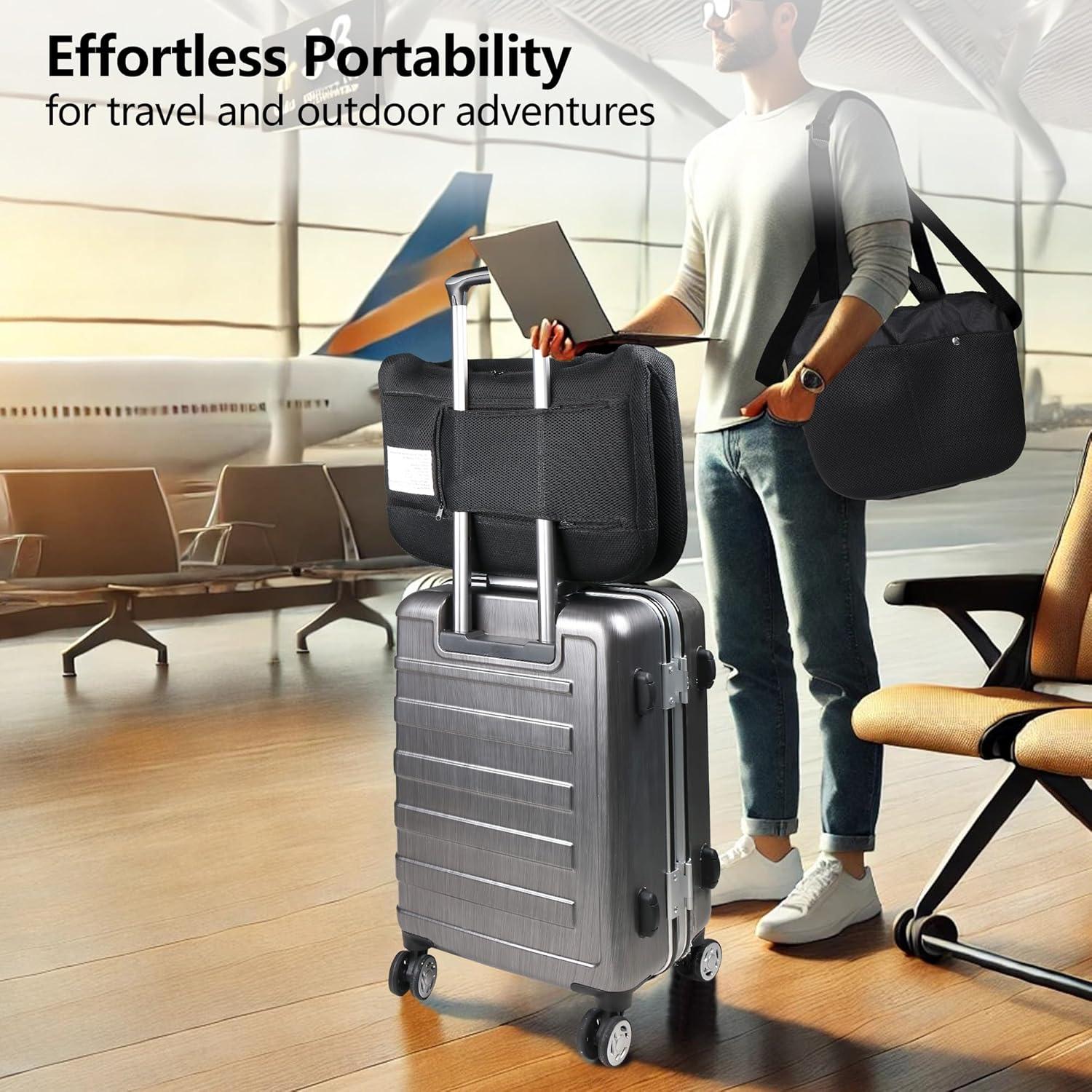 Asiento de Estadio Calentado ELEGANTLIFE - Plegable, 3 Niveles de Calor