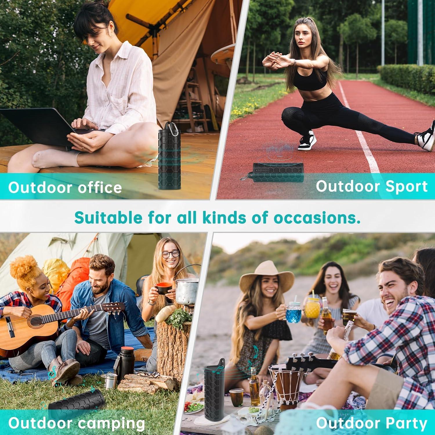 Funda de Silicona PISOSN para Sonos Roam 2 - Protección Negra