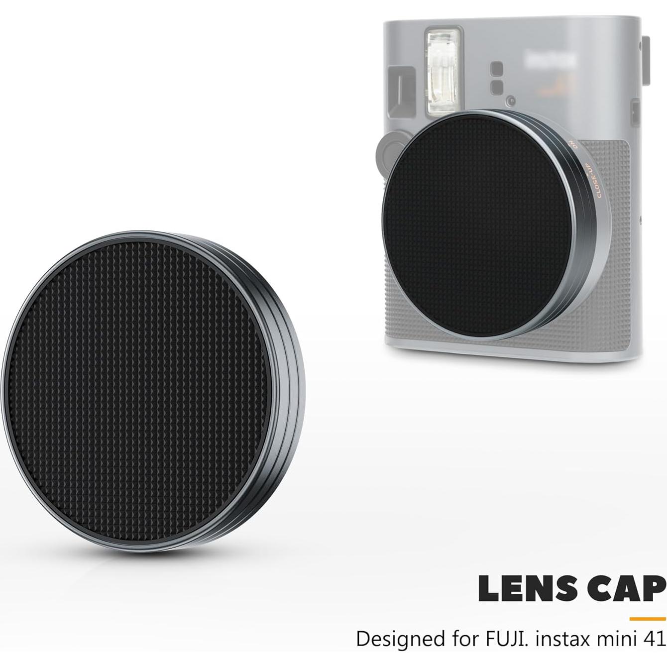 Cubierta de lente JJC para Fujifilm Instax Mini 41 - Aluminio