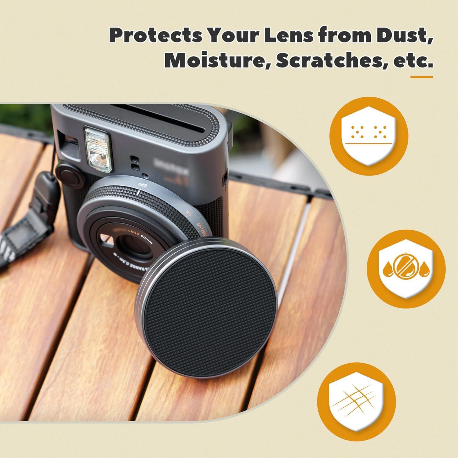 Cubierta de lente JJC para Fujifilm Instax Mini 41 - Aluminio