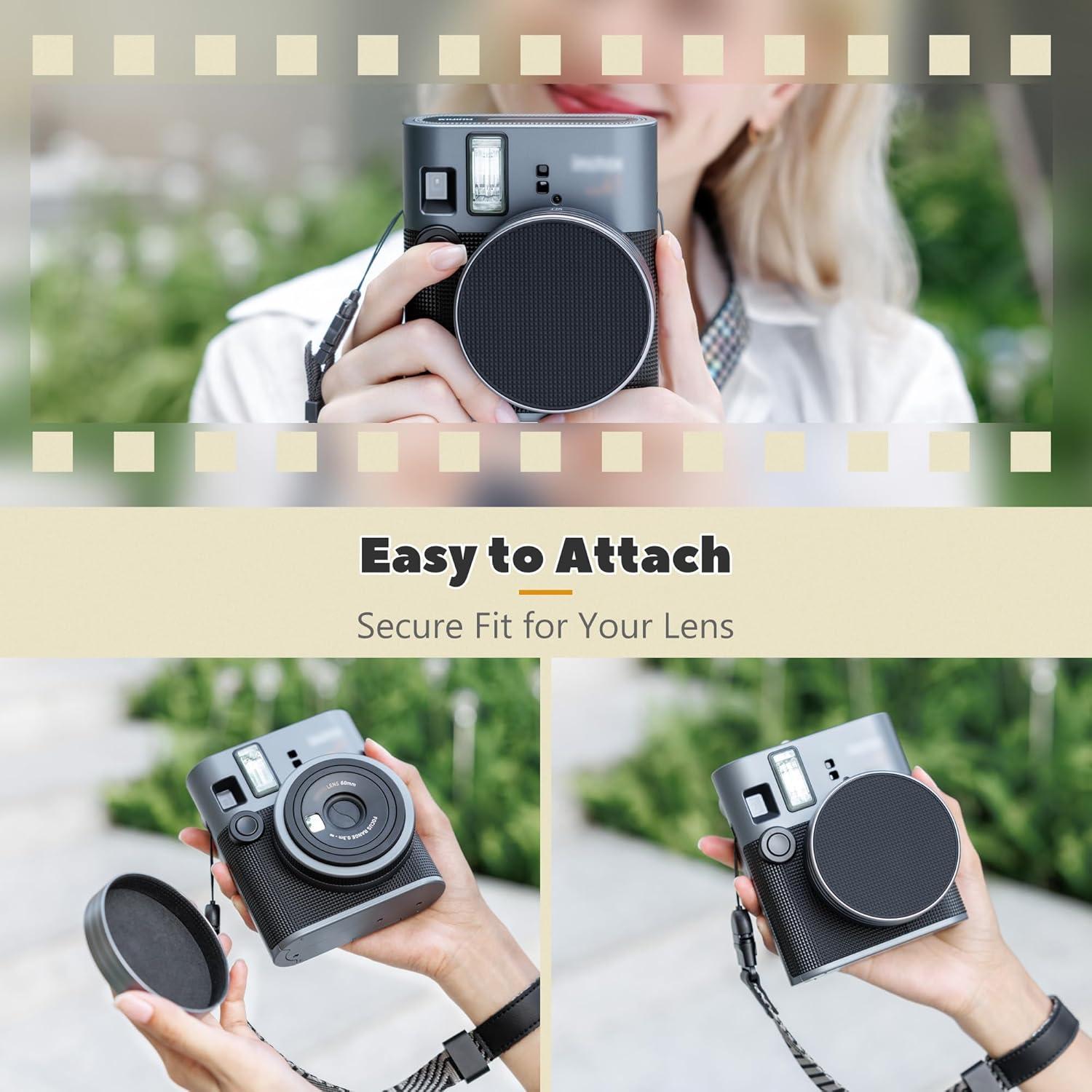 Cubierta de lente JJC para Fujifilm Instax Mini 41 - Aluminio