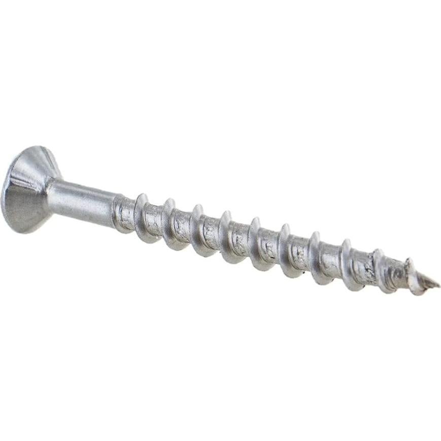 Tornillos de Cabeza Plana Acero Inoxidable Conquista #8 x 4.13 cm (350 Pzas)