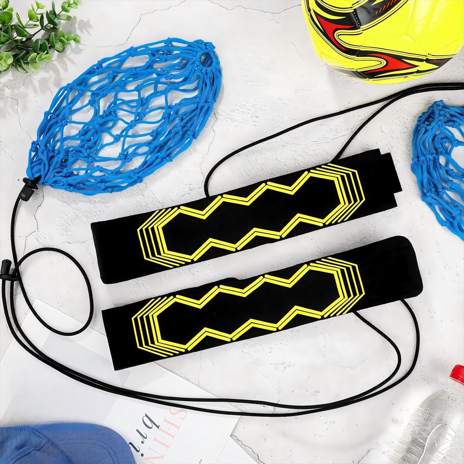 Entrenador de Fútbol Civaner 2 Pcs Ajustable para Balones 3-5