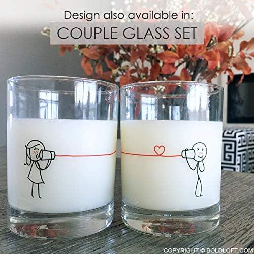 BoldLoft Fundas de Almohada para Parejas 50.8x76.2 cm Blancas